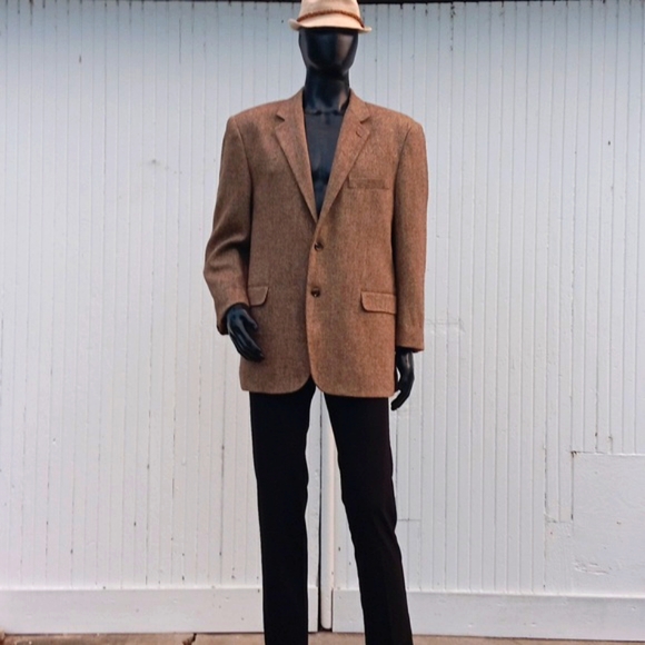 JOHN BLAIR MEN'S WOOL BLEND (2) BUTTON LU MEN'S WOOL BLEND (2) BUTTON LUX BLAZER - Picture 5 of 17